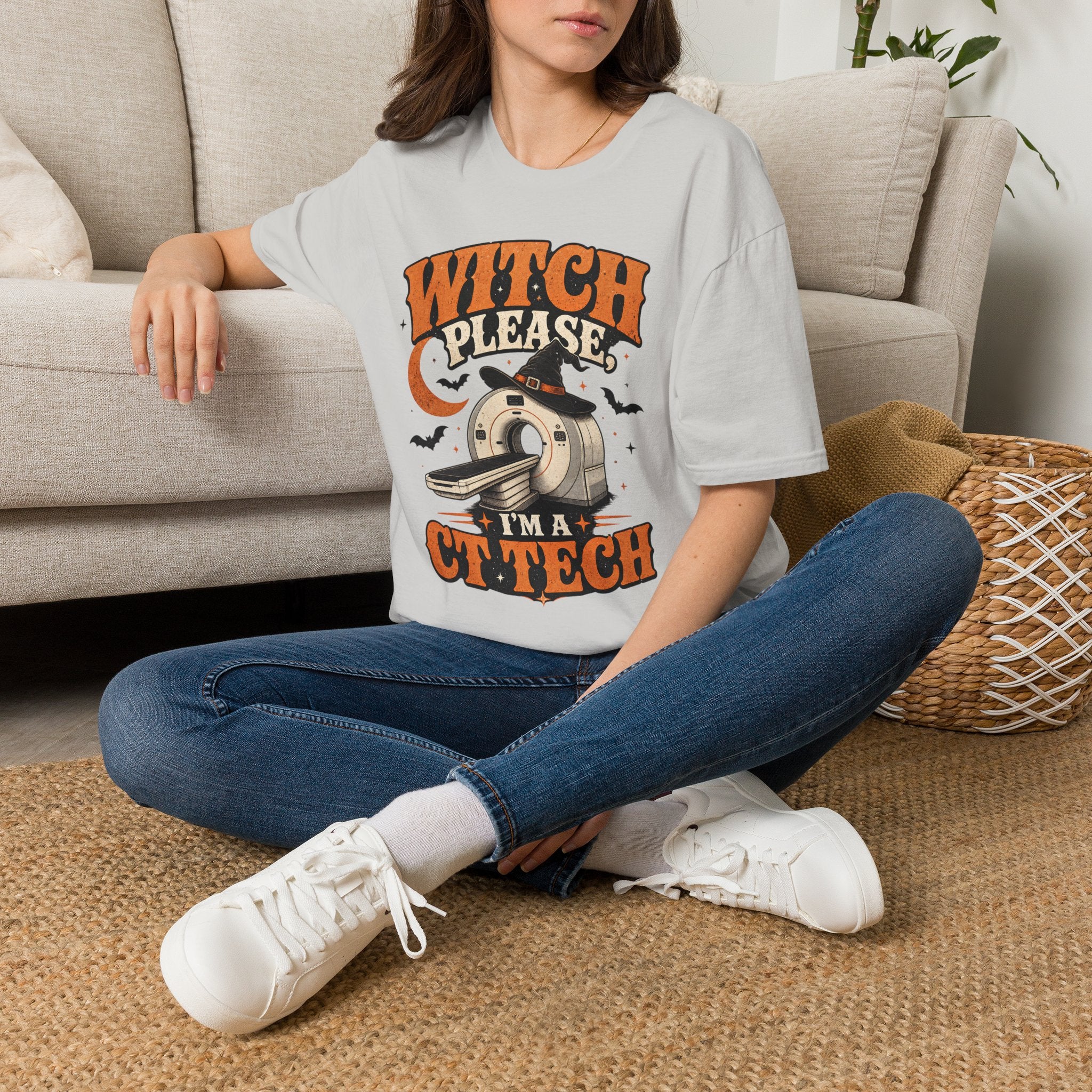 Witch Please I'm a CT Tech-Halloween shirt