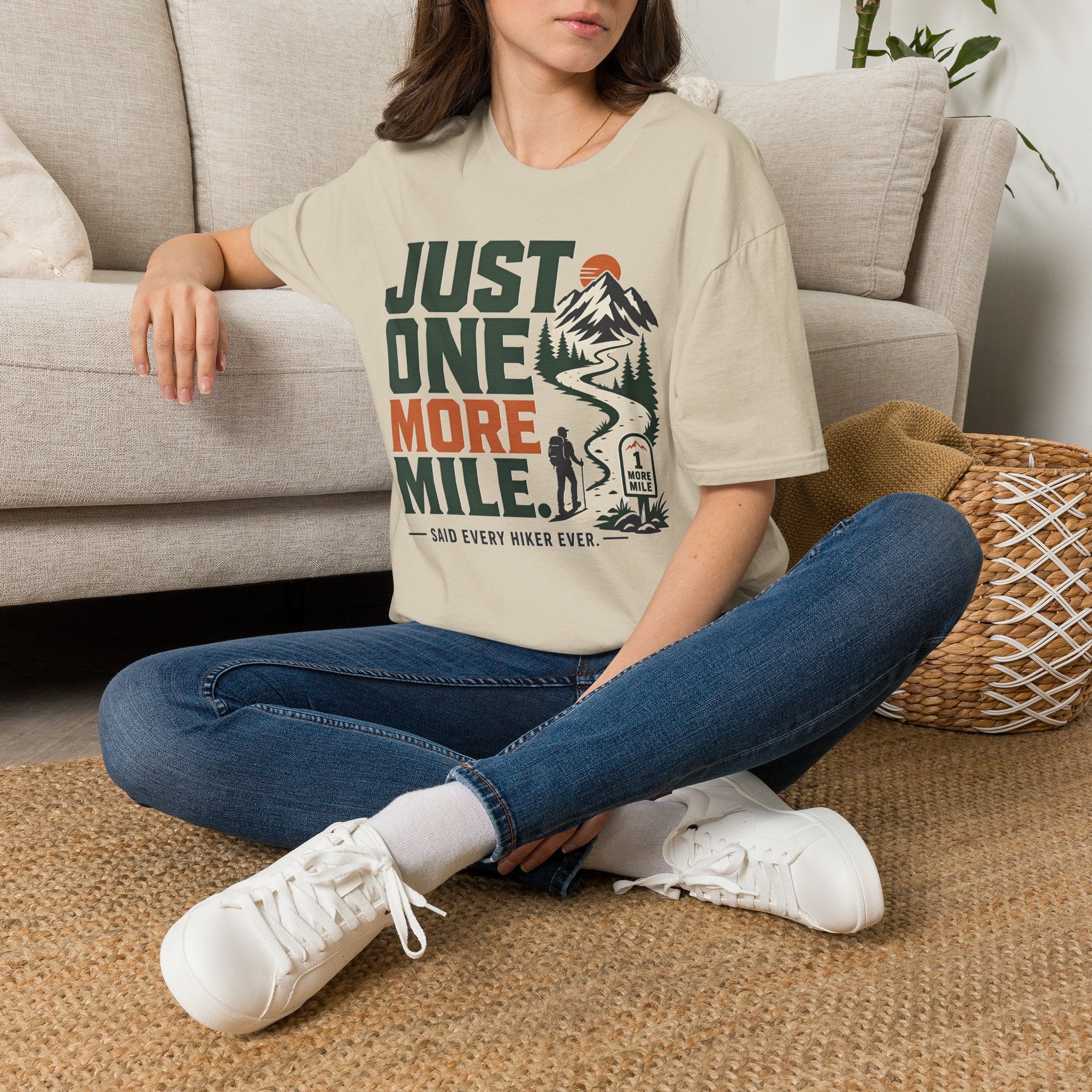 Just One More Mile-Hiking Tee