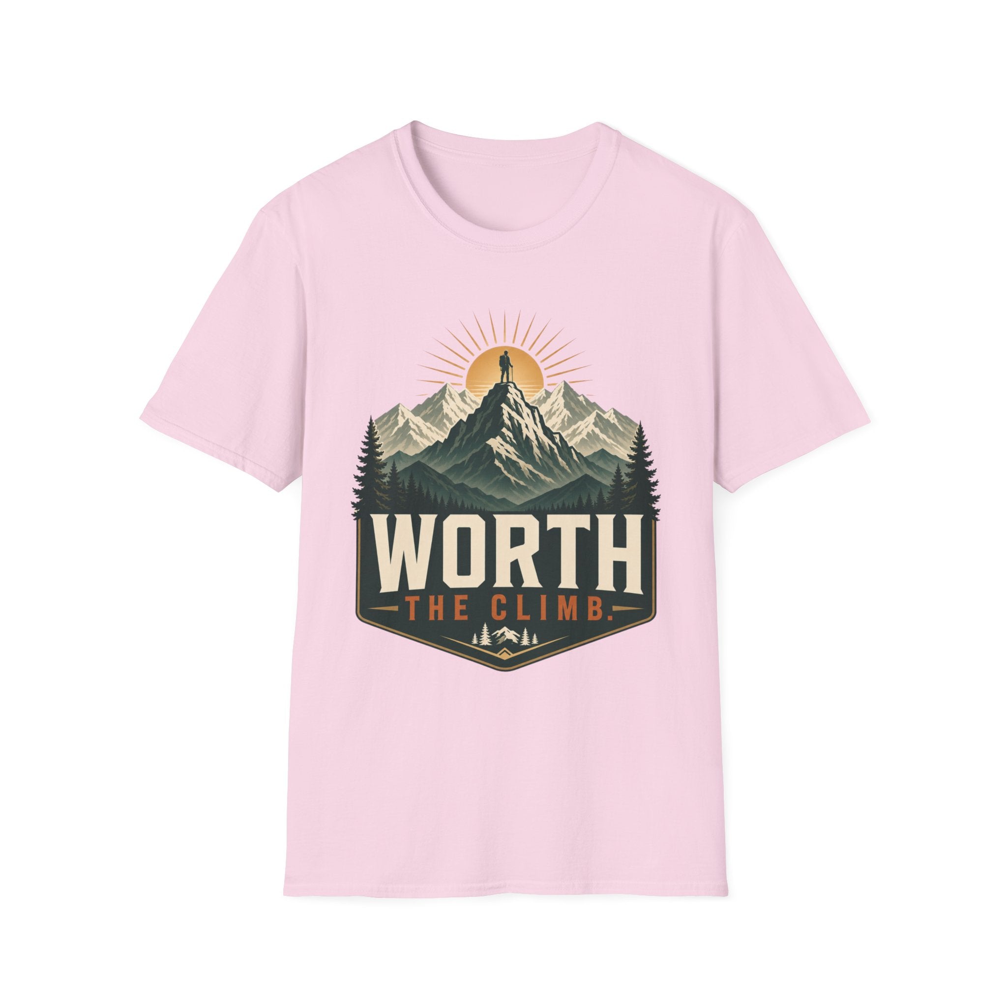 Worth The Climb-Hiking Shirt