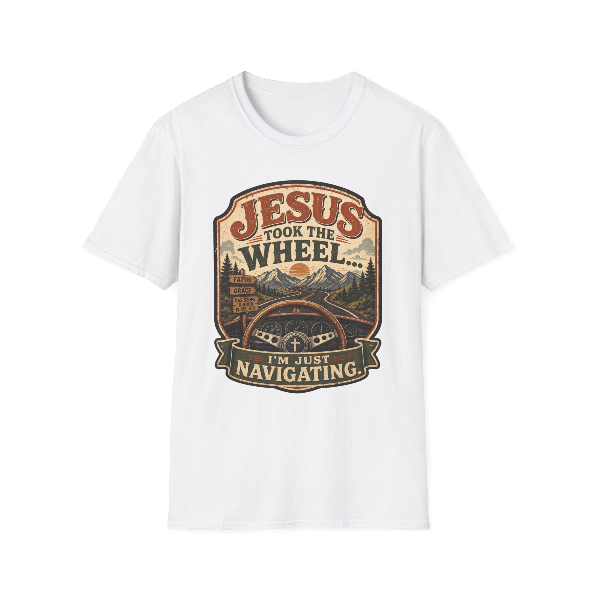 Jesus Took The Wheel