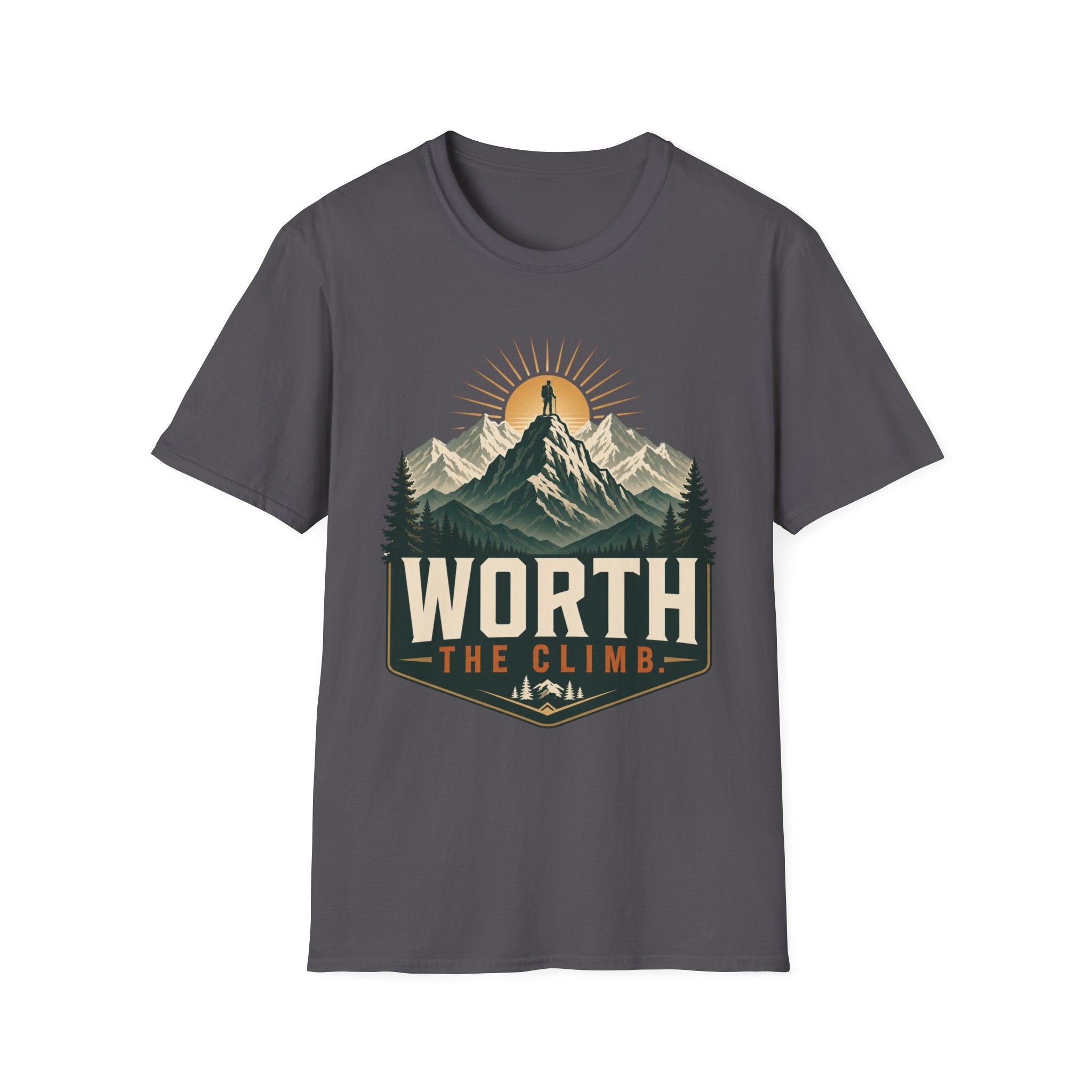 Worth The Climb-Hiking Shirt