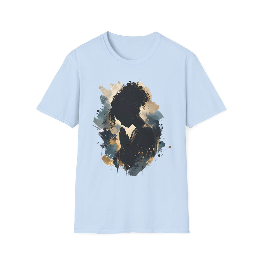 Faith & Prayer Women’s Graphic T-Shirt – Inspirational Christian Tee