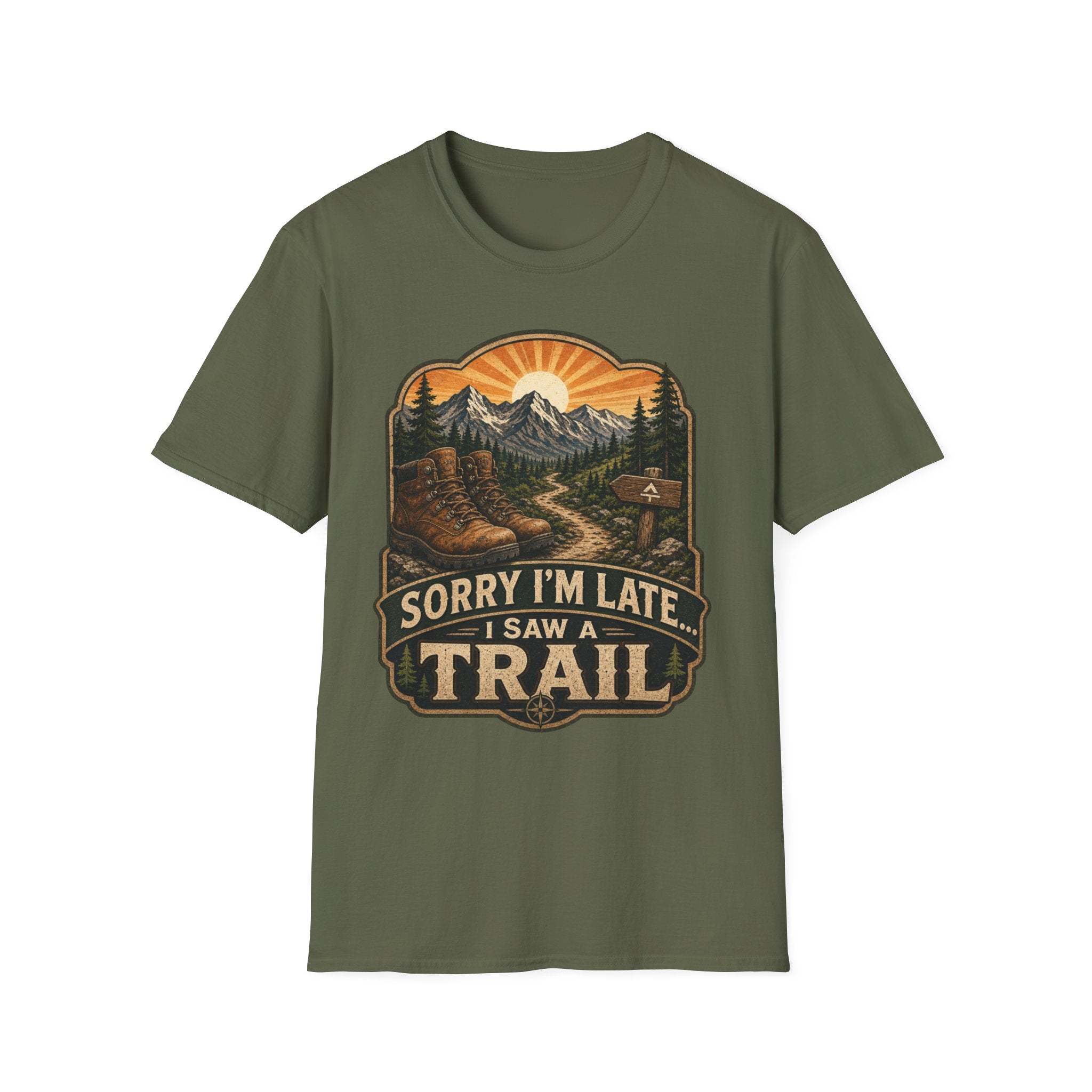 sorry I'm late I saw a Trail