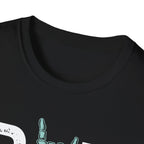 Rad Tech T-Shirt — Radiologic Technologist Radiology Shirt (Rock On Hand Sign)