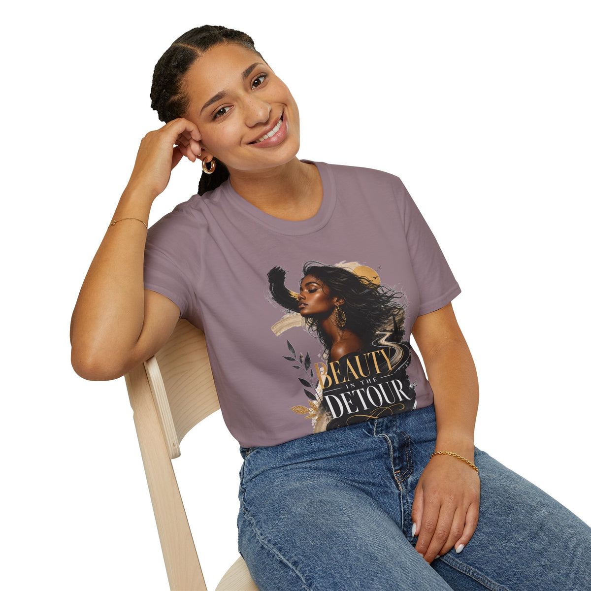 Beauty Is the Detour Graphic T-Shirt
