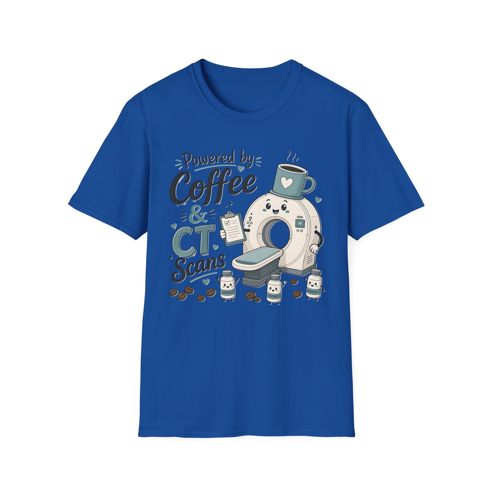 Powered by Coffee Radiology Tee