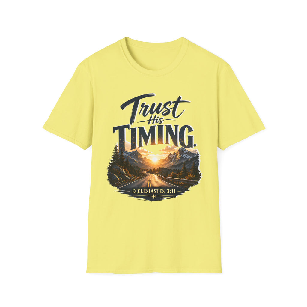trust his timing