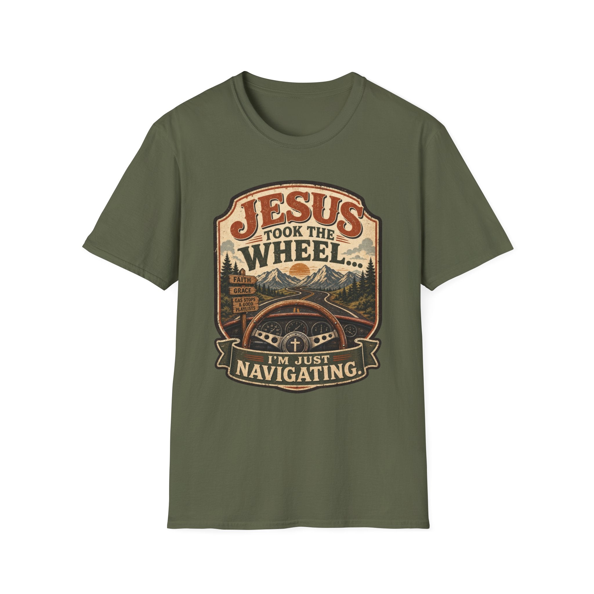 Jesus Took The Wheel