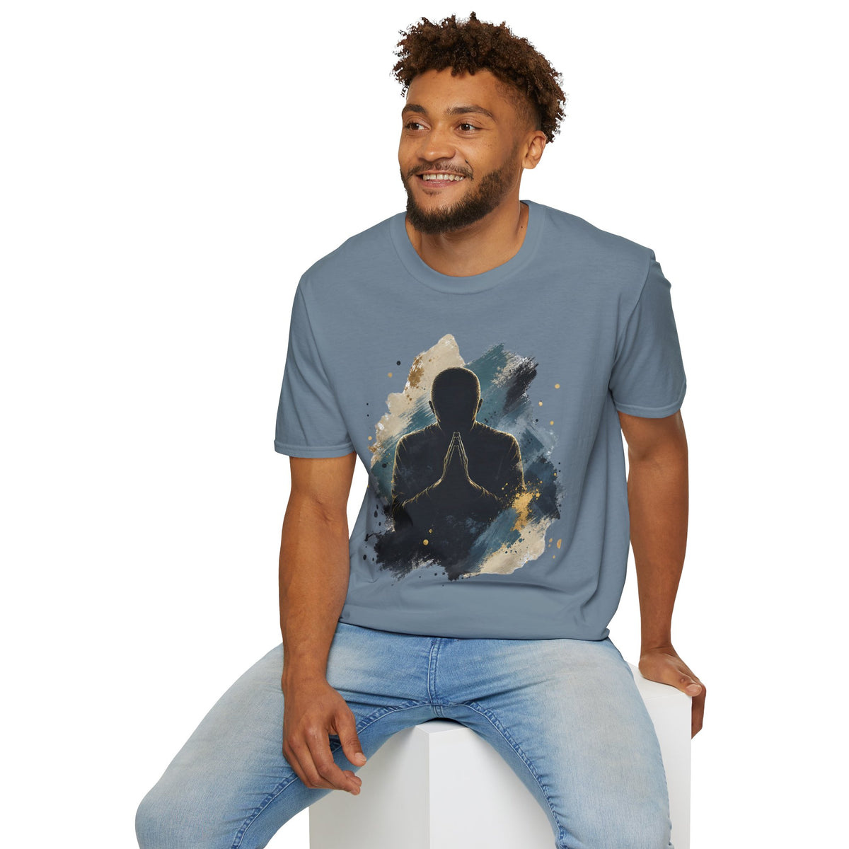 Faith & Prayer Graphic T-Shirt – Inspirational Christian Tee