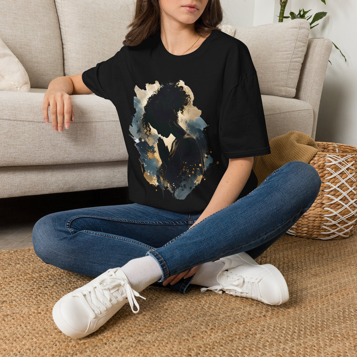 Faith & Prayer Women’s Graphic T-Shirt – Inspirational Christian Tee