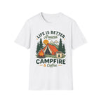 Life is Better around Campfire and Coffee