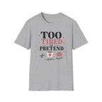 Too Tired to Pretend-coffee, confidence, lipstick