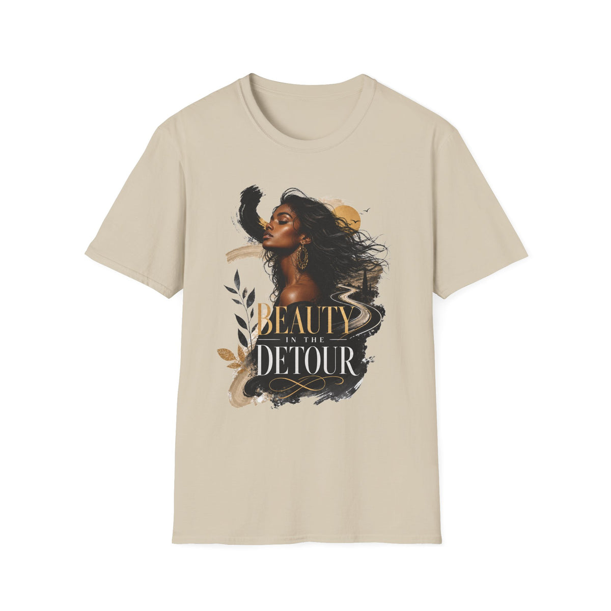 Beauty Is the Detour Graphic T-Shirt
