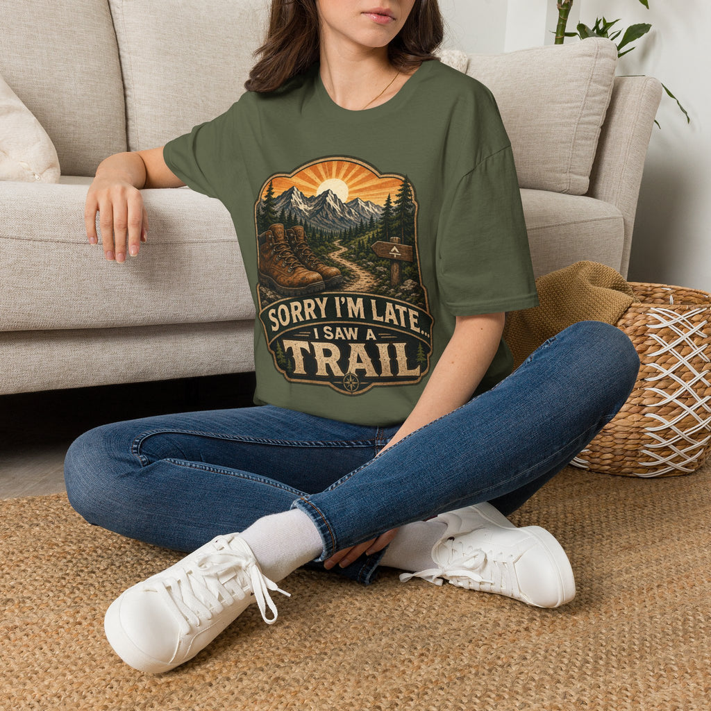 sorry I'm late I saw a Trail