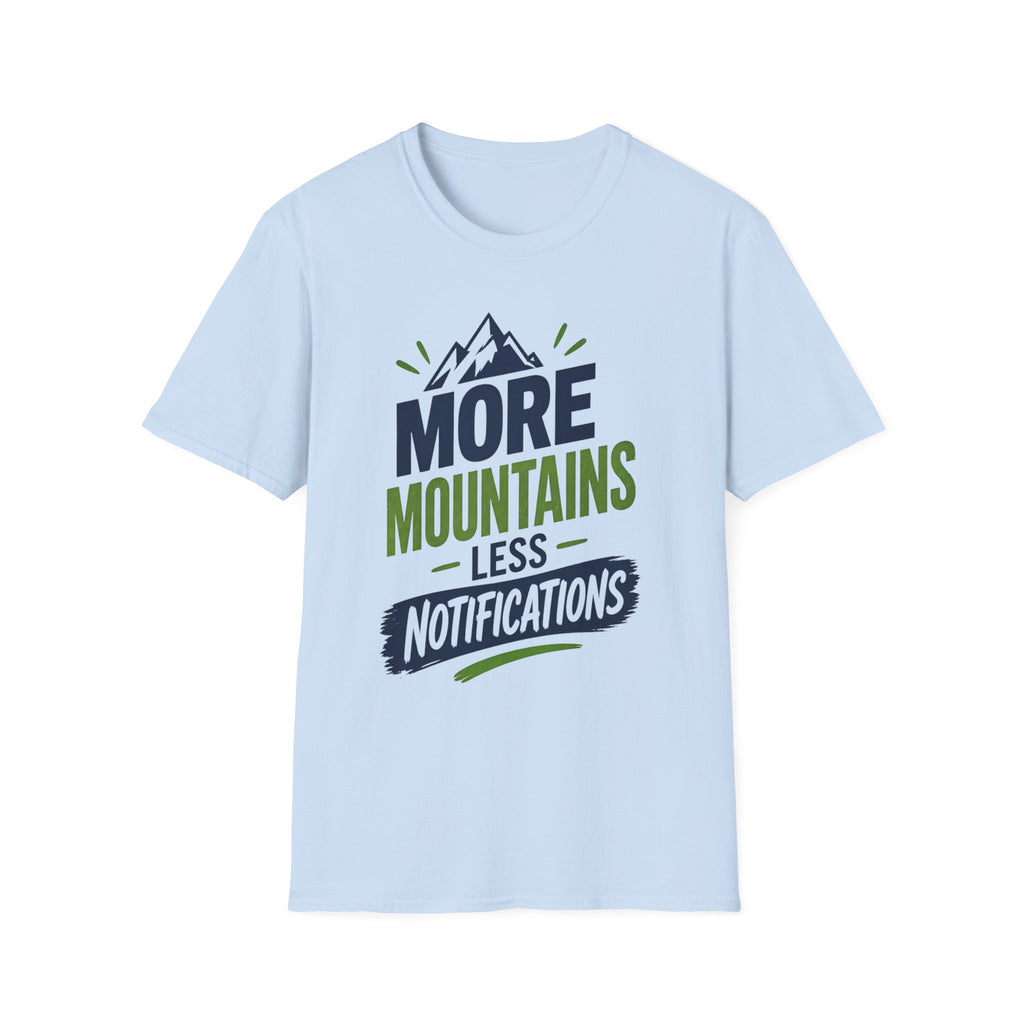 more mountains less notifications