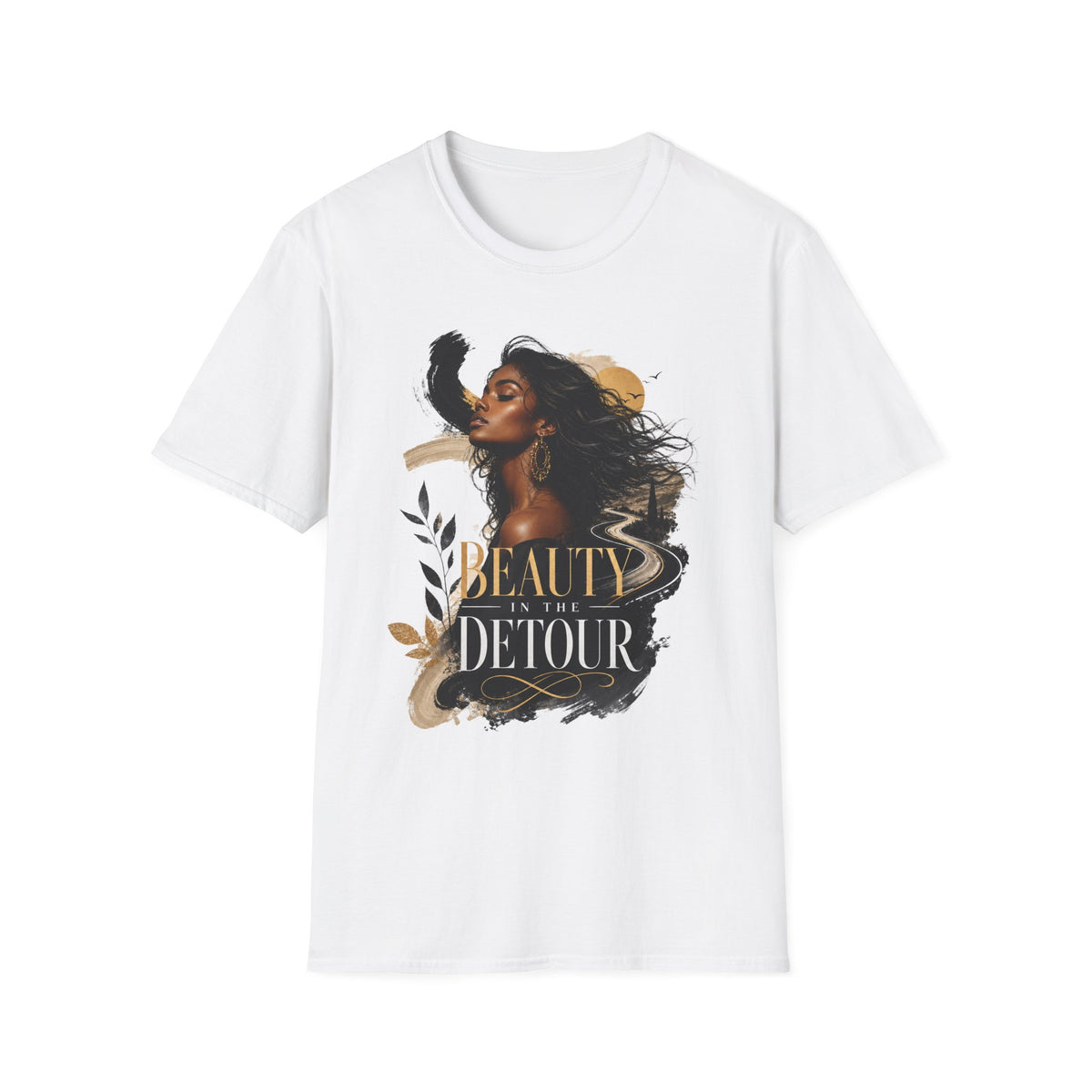 Beauty Is the Detour Graphic T-Shirt